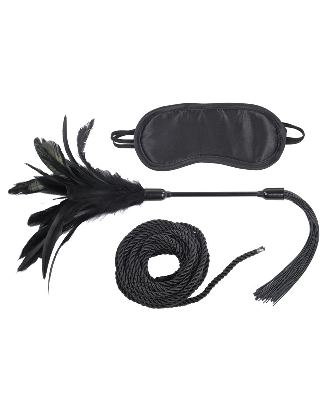 Sportsheets - Sex & Mischief Shadow Tie and Tickle Kit