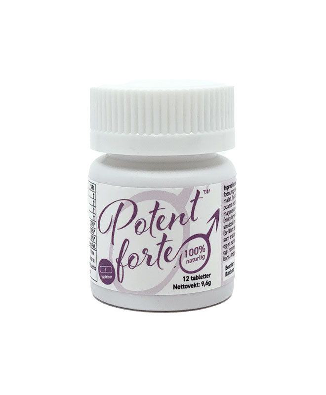 Potent Forte - 12 stk. tabletter