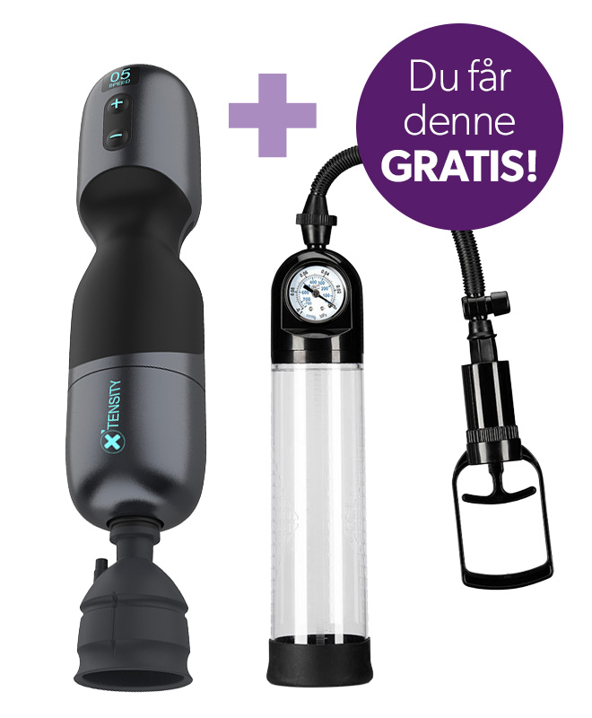 Xtensity - Multiorgasmer for menn + penispumpe