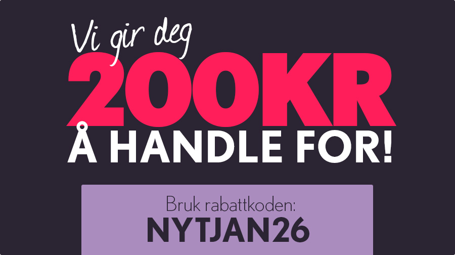 Du f�r 200 kr � handle for akkura n�!