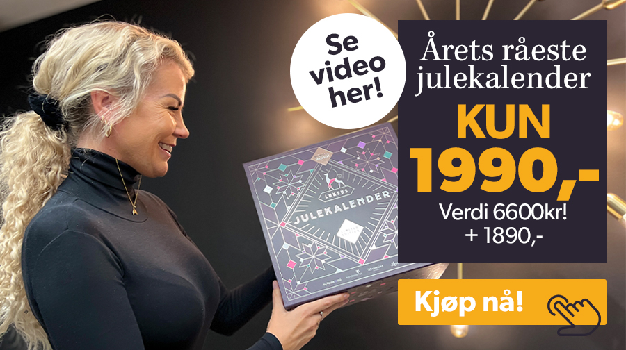 EarlyBird-tilbud p julekalender - Kjp n og f med GRATIS massasjestav!