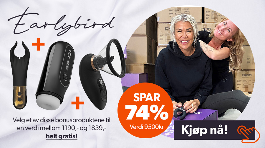 EARLYBIRD: Kjp julekalender n og f med et gratis produkt til en verdi fra 1199,- og en massasjestav til en verdi av 1890,- - HELT GRATIS!