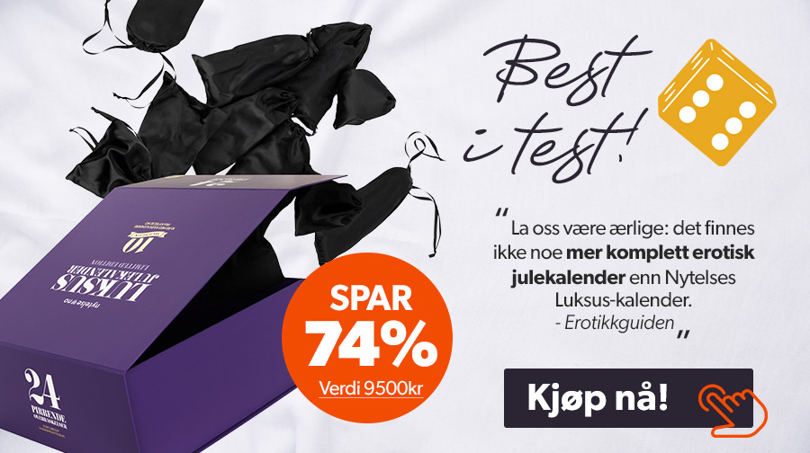 EARLYBIRD: Kjp julekalender n og f med et gratis produkt til en verdi fra 1199,- og en massasjestav til en verdi av 1890,- - HELT GRATIS!