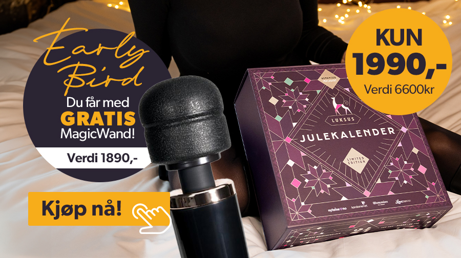 EarlyBird-tilbud p julekalender - Kjp n og f med GRATIS massasjestav!