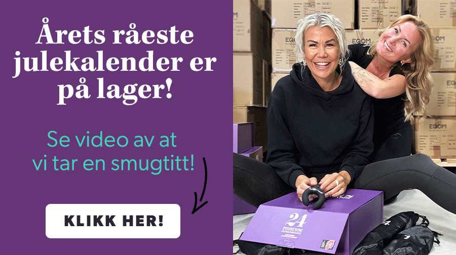 EARLYBIRD: Kjp julekalender n og f med et gratis produkt til en verdi fra 1199,- og en massasjestav til en verdi av 1890,- - HELT GRATIS!