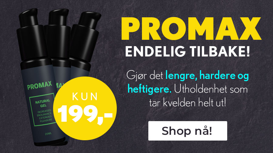Endelig er kundefavoritten PROMAX tilbake i butikken!