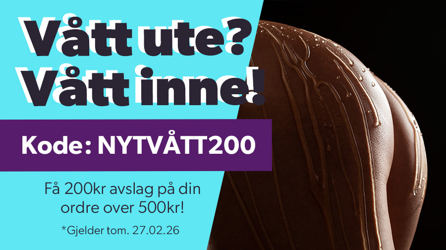 Rabattkode til deg! NYTV�TT200 gir 200kr avslag p� ordre over 500kr akkurat n�!