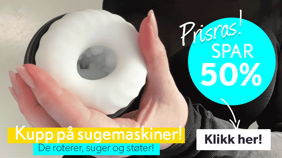 Sjekk ut de deilige sugemaskinene våre, til 50% rabatt!