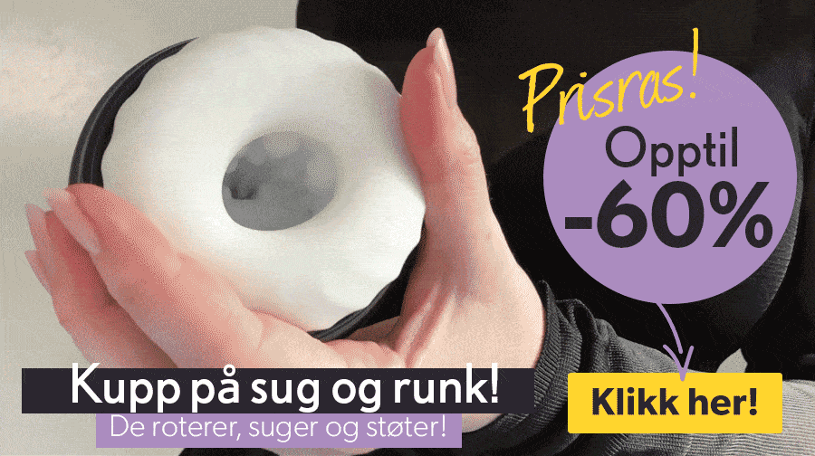 Sug og runk er alltid en favoritt! N opptil 60% rabatt!