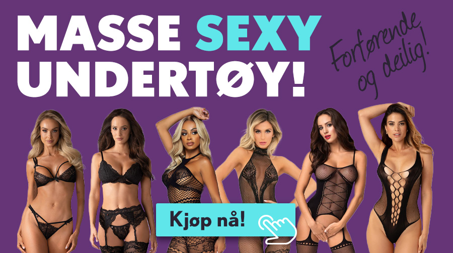 Vi har massevis av pirrende undertøy - sjekk ut utvalget!