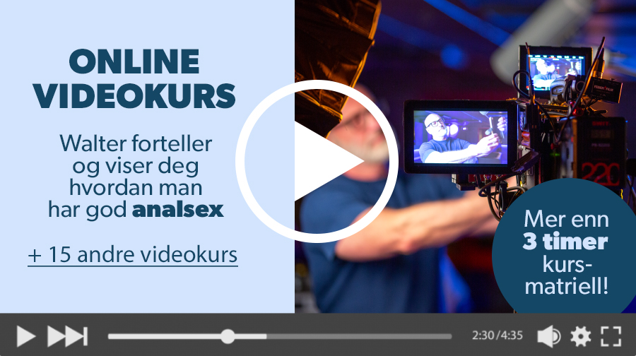 Bli kurset av eksperter innen analsex, shibari og BDSM! Tilgang til alle kurs - kun kr 390!