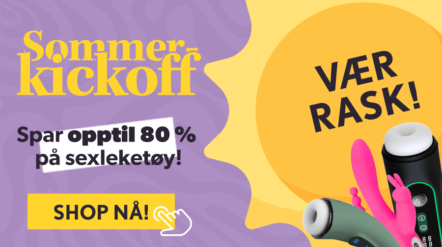 Vi kicker off sommeren med et deilig helgesalg! Spar opptil 80% kun nå i helgen!